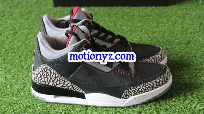 Authentic Air Jordan 3 Retro Black Cement